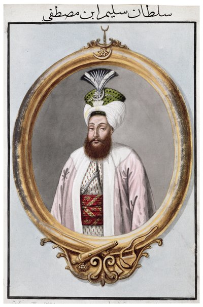 Selim III, osmansk keiser, 1808 av John Young