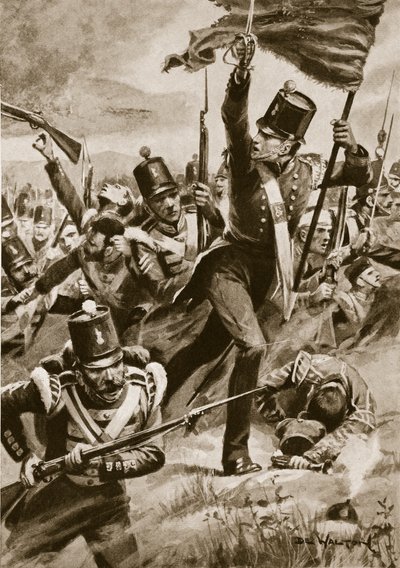 Fremrykningen av Light Division ved Alma, 29. september 1854 av John de Walton