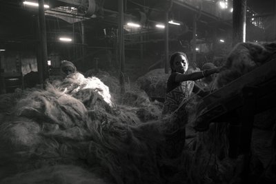 Jutefabrikk, Kolkata, India, 2017 (bilde) av Jon Nicholson