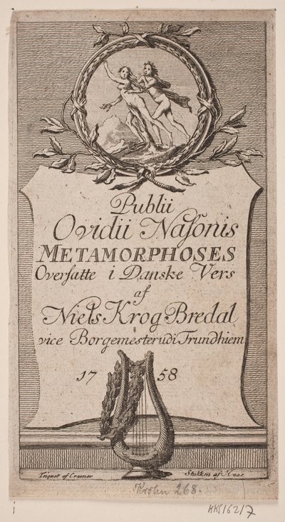 Titelblad "The Metamorphoses of Ovid