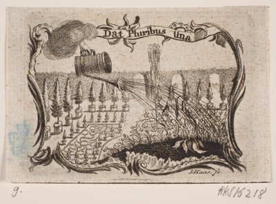Vignette "Danmark og Norges økonomiske blad" av Jonas Haas