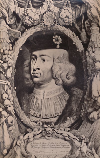 Filip I, den kjekke, kongen av Castilla, ca 1600-tallet 1894 av Jonas Suijderhoef