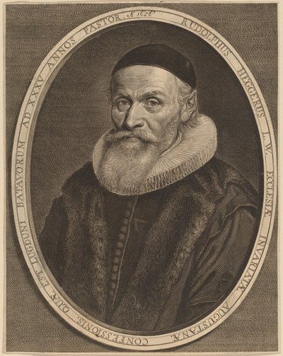Rudolph Hegger av Jonas Suyderhoff after Jan de Vos