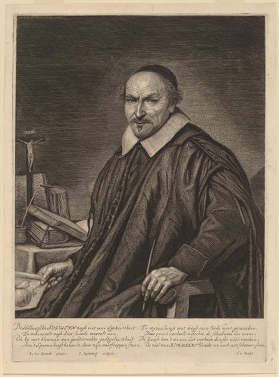 Augustyn Bloemaert av Jonas Suyderhoff after Johannes Cornelisz Verspronck