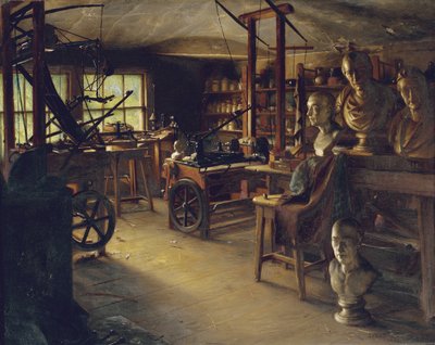James Watts verksted, 1889 av Jonathan Pratt