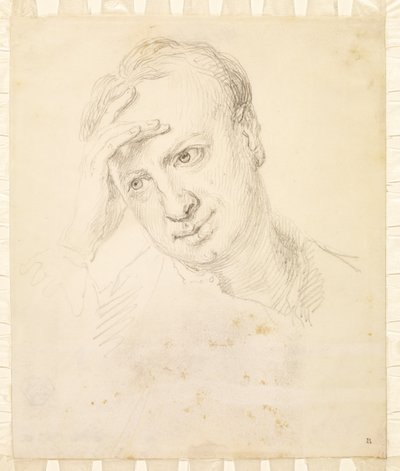 Portrett av Jonathan Richardson den yngre, 1732 av Jonathan Richardson