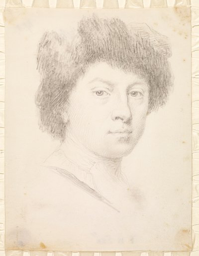 Selvportrett i en alder av tretti, 1735 av Jonathan Richardson