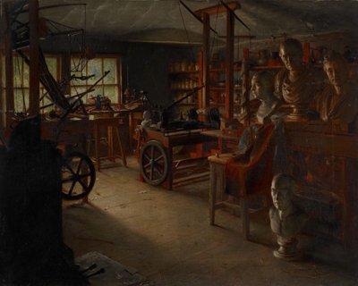 James Watts arbeidsrom, Heathfield Hall, 1800-tallet. av Jonathon Pratt