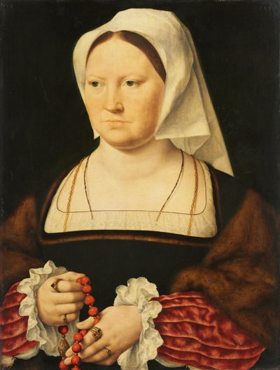 Portrett av en kvinne, 1525 av Joos van Cleve