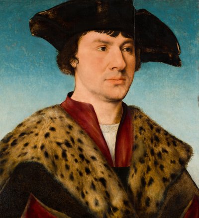 Portrett av en mann av Joos van Cleve