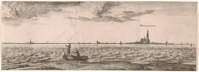 Utsikt over Maassluis Postkort (serietittel) av Joost van Geel