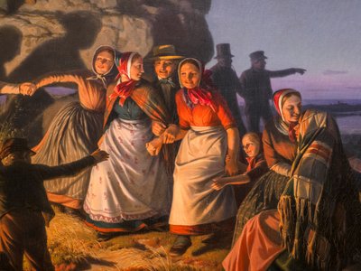 Sankthansaften av Jorgen Valentin Sonne