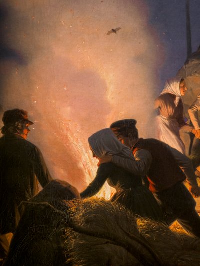 Sankthansaften, detalj av Jorgen Valentin Sonne
