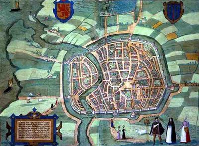 Kart over Haarlem, fra 