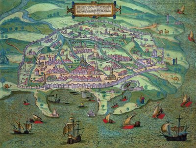 Kart over Alexandria, fra 
