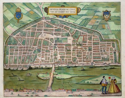 Kart over Aurelia, fra 