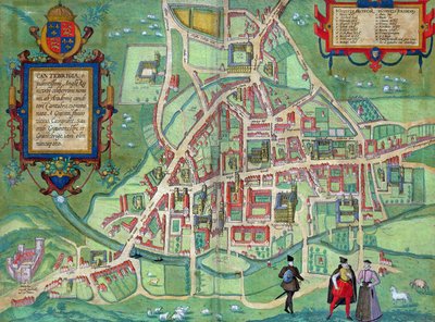 Kart over Cambridge, fra 