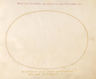 Plate 3: Tom oval av Joris Hoefnagel