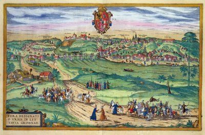 Byplan for Grodno, fra 