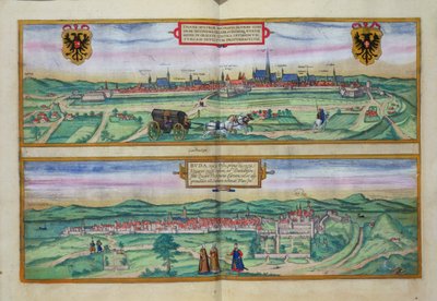 Byplan for Wien og Buda, fra 
