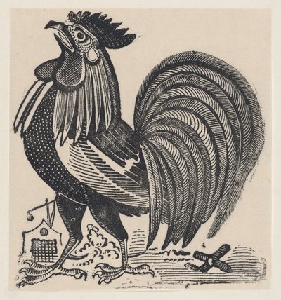 En hane, ca. 1880-1910., ca. 1880-1910. av José Guadalupe Posada
