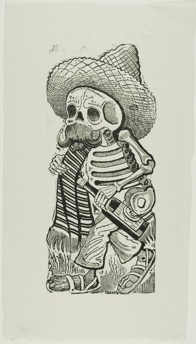 Calavera av Francisco Madero, fra Calavera Maderista av José Guadalupe Posada