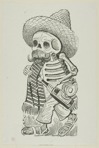Calavera av Francisco Madero, fra Calavera Maderista av José Guadalupe Posada