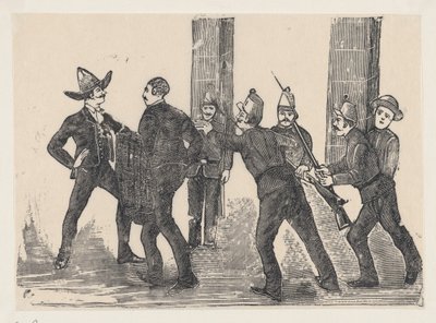 Henrettelse av Jesus Bruno Martinez, 1892., 1892. av José Guadalupe Posada