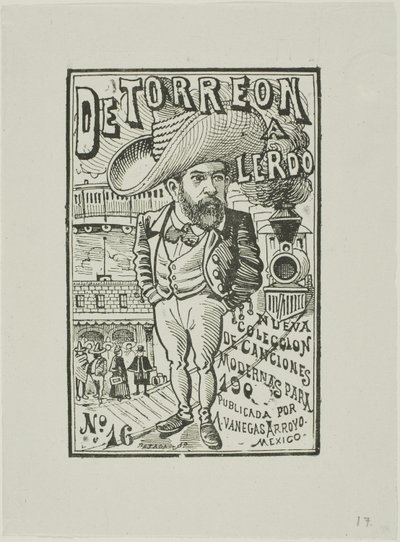 Fra Tower til Lerdo av José Guadalupe Posada