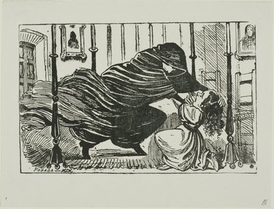 Illustrasjon for en historie av José Guadalupe Posada