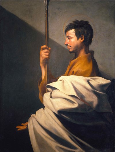 Saint Thomas apostelen, ca. 1612. av José Ribera de