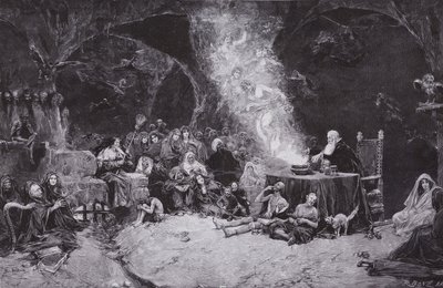 The Witches" sabbat av Jose Benlliure y Gil