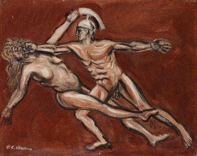 Uenighet av José Clemente Orozco