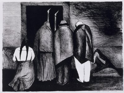 Requiem av José Clemente Orozco
