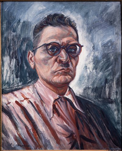 Selvportrett (olje på lerret av José Clemente Orozco