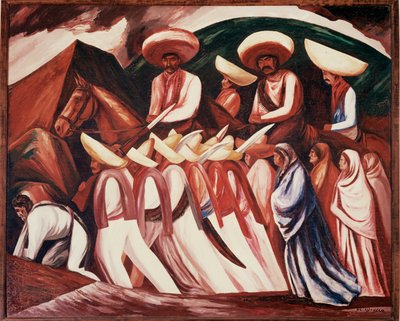 Zapatistene av Jose Clemente Orozco