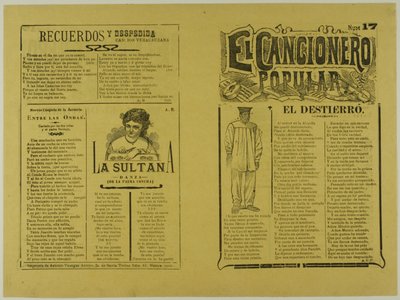El cancionero popular, num. 17 av José Guadalupe Posada