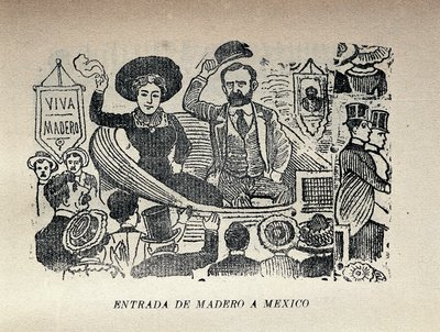 Innreise fra Madero til Mexico av José Guadalupe Posada