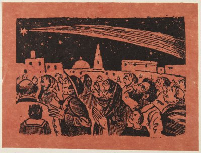 Den store kometen av José Guadalupe Posada