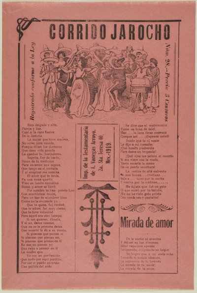 Jarocho-Korridor av José Guadalupe Posada