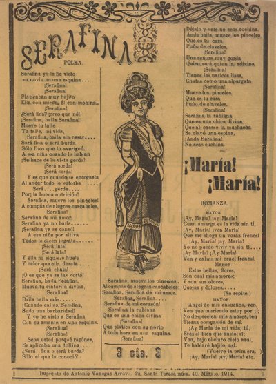 Serafina av José Guadalupe Posada