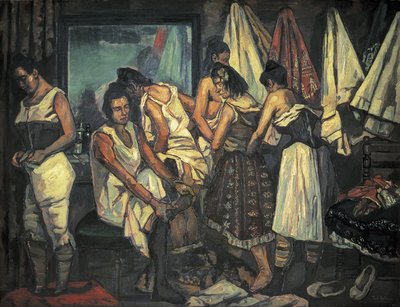 GUTIERREZ SOLANA, José (1886-1945). Korpikene. 1925 (olje på lerret) av Jose Gutierrez Solana