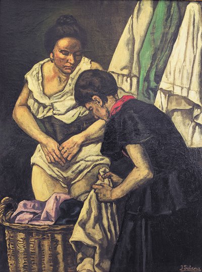 Vaskekvinnene av Jose Gutierrez Solana