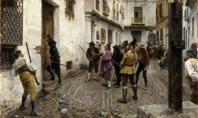 Rettferdighet seier, 1887 av Jose Jimenes Aranda