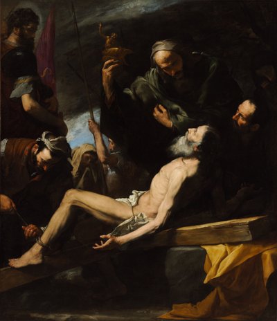 Martyrium des Heiligen Andreas von Jusepe de Ribera