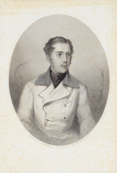 Erkehertug Karl Ludwig av Østerrike 1833-1896, 1856. av Josef Axmann