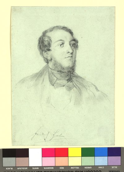 Friedrich Halm (1806-1871), dikter av Josef Danhauser