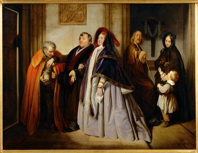 Enkens mynt (maleri på lerret) av Josef Danhauser