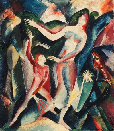 Den eksotiske dansen; Den eksotiske dansen av Josef Eberz