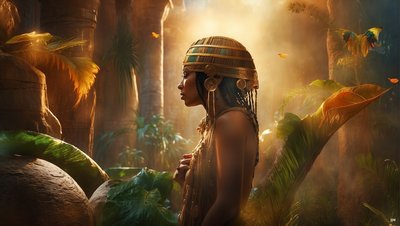 Dreamcore_gamle egyptiske-verden_02 av Josef Johann Michel